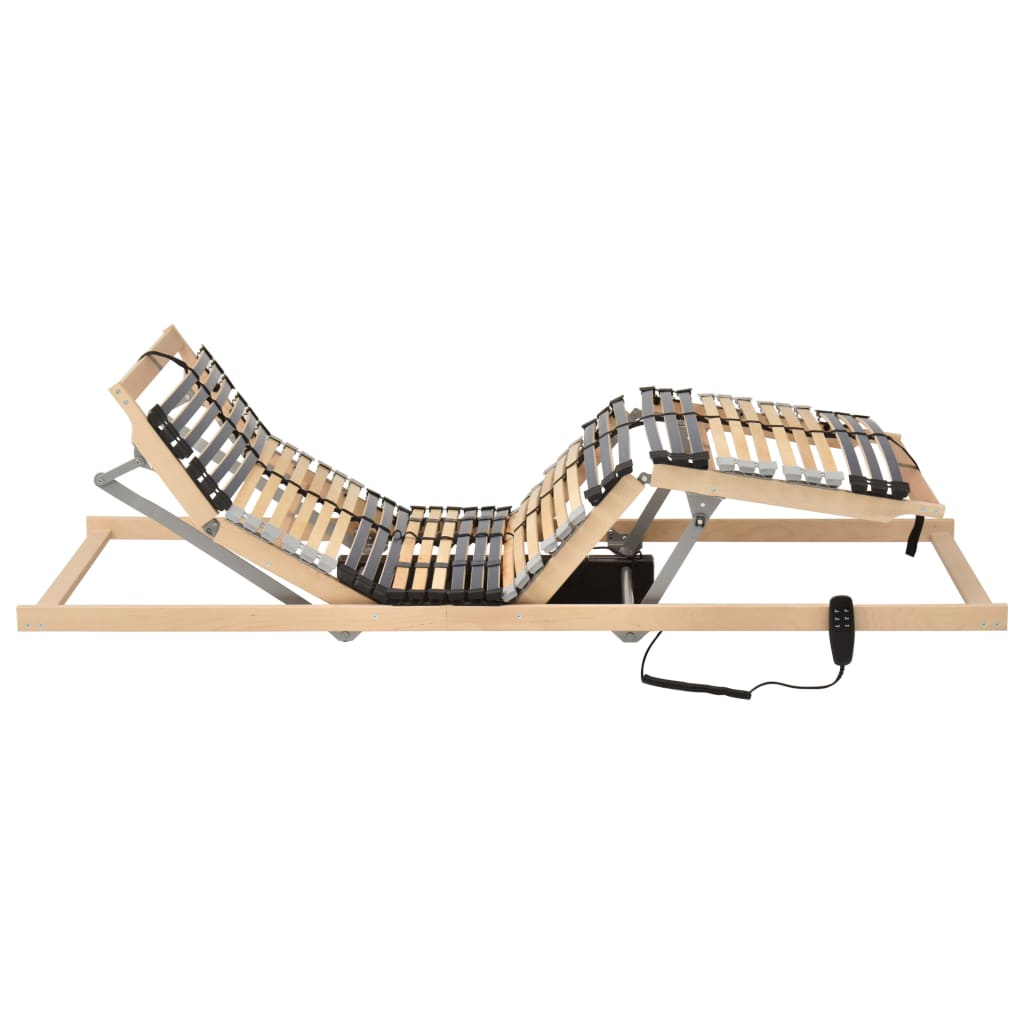 Thumbnail - vidaXL Lattenrost Elektrisch mit 42 Latten 7 Zonen 100x200 cm