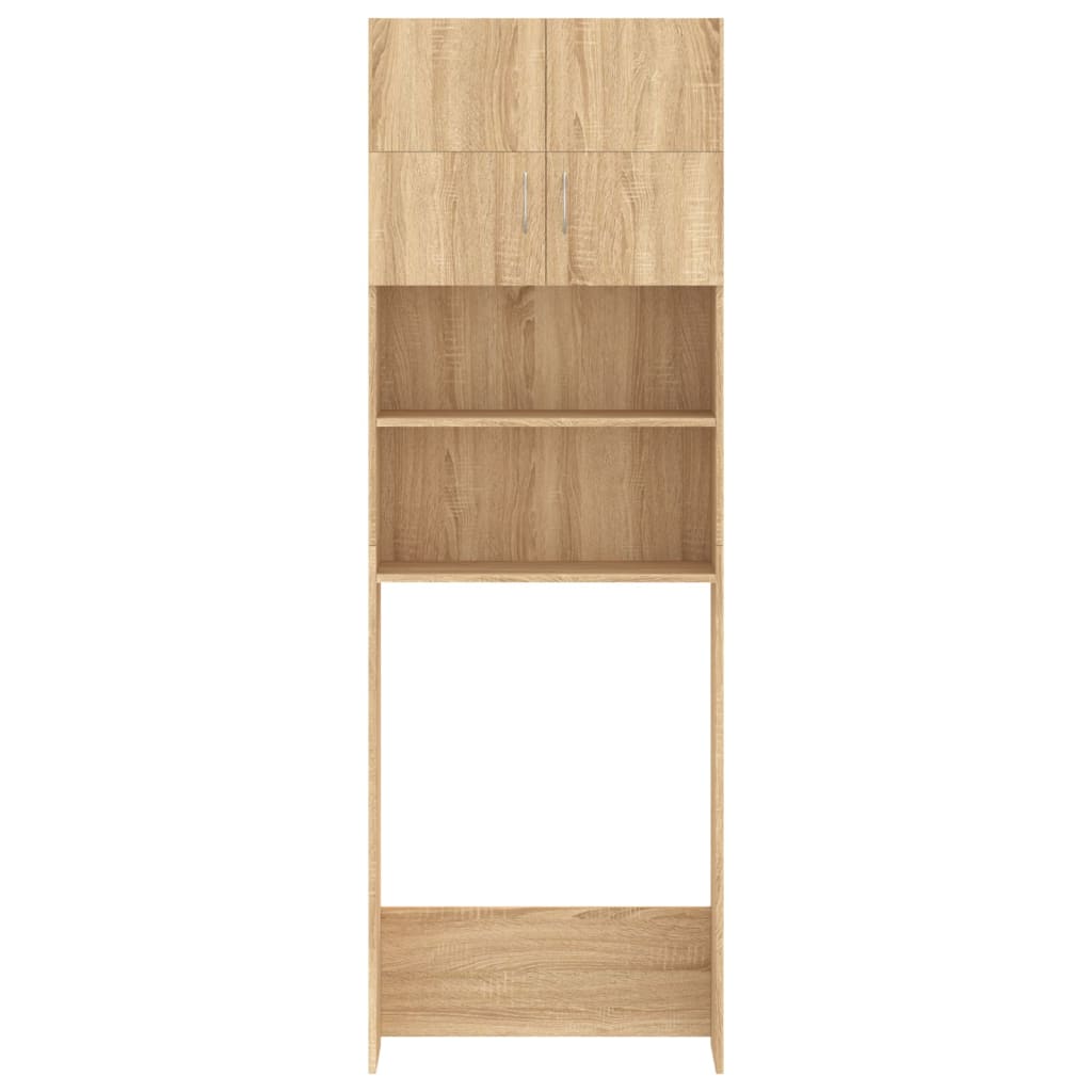 Set Mobili Per Lavatrice Rovere Sonoma In Truciolato VidaXL 19 width=274