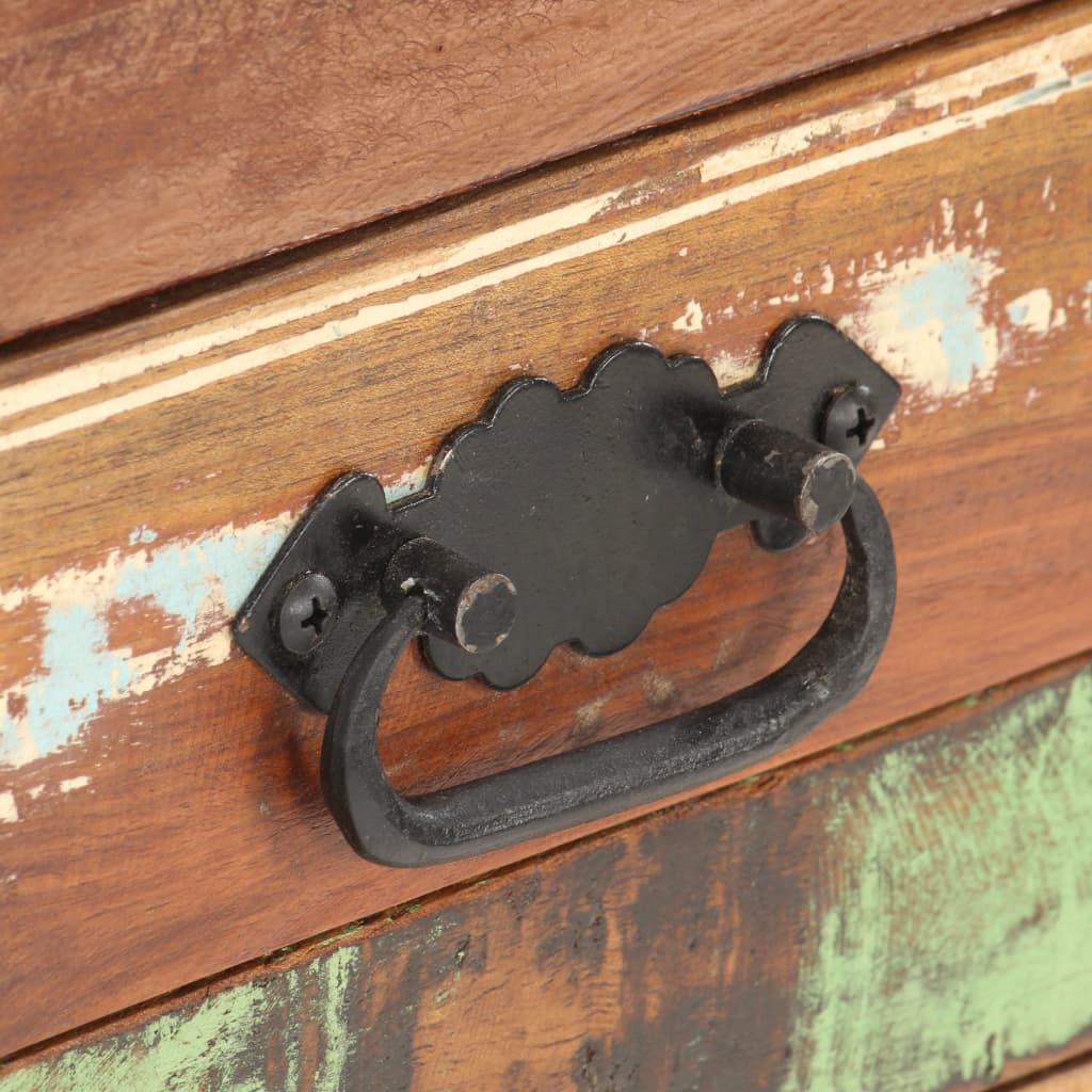 Servantă, 80 x 30 x 70 cm, lemn masiv reciclat