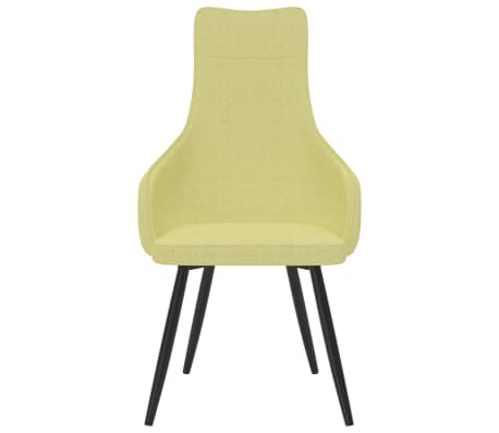 vidaXL Fauteuil stof groen