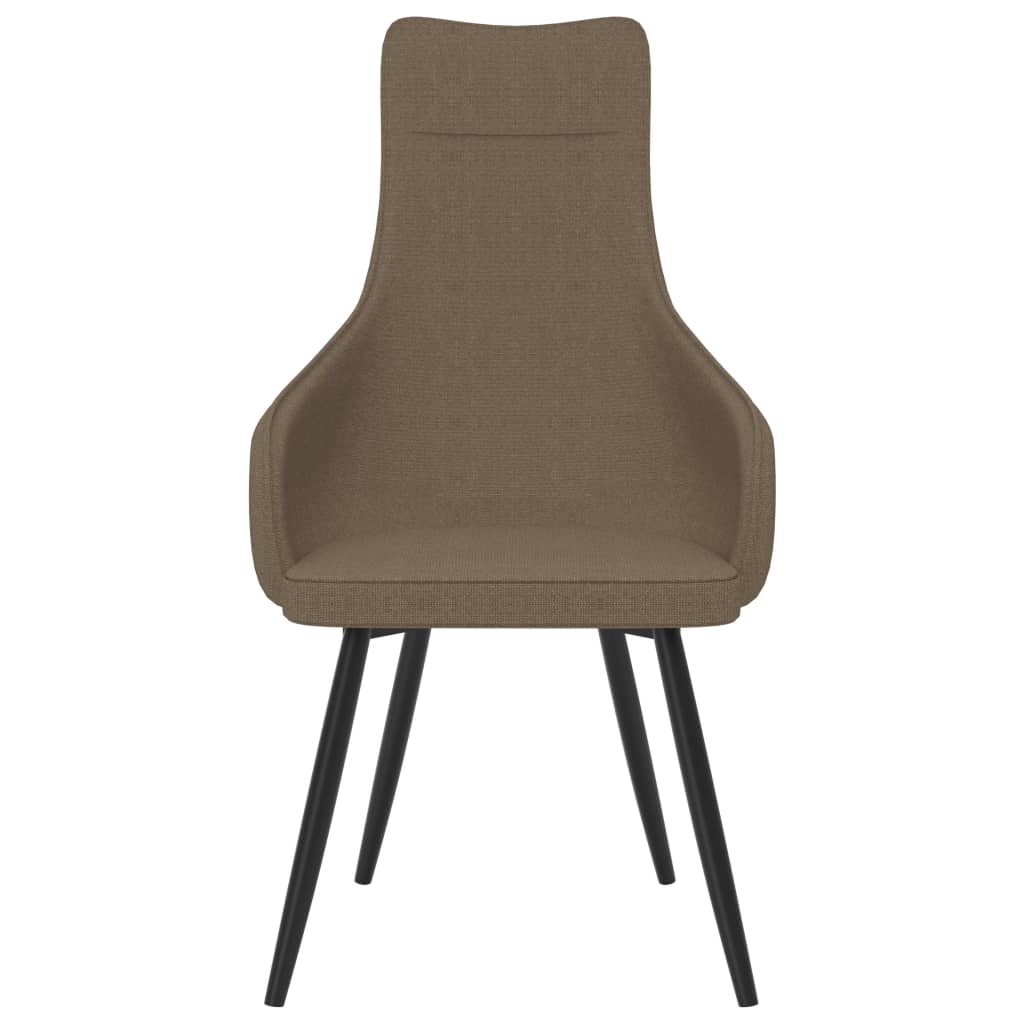 

vidaXL Fauteuil stof taupe