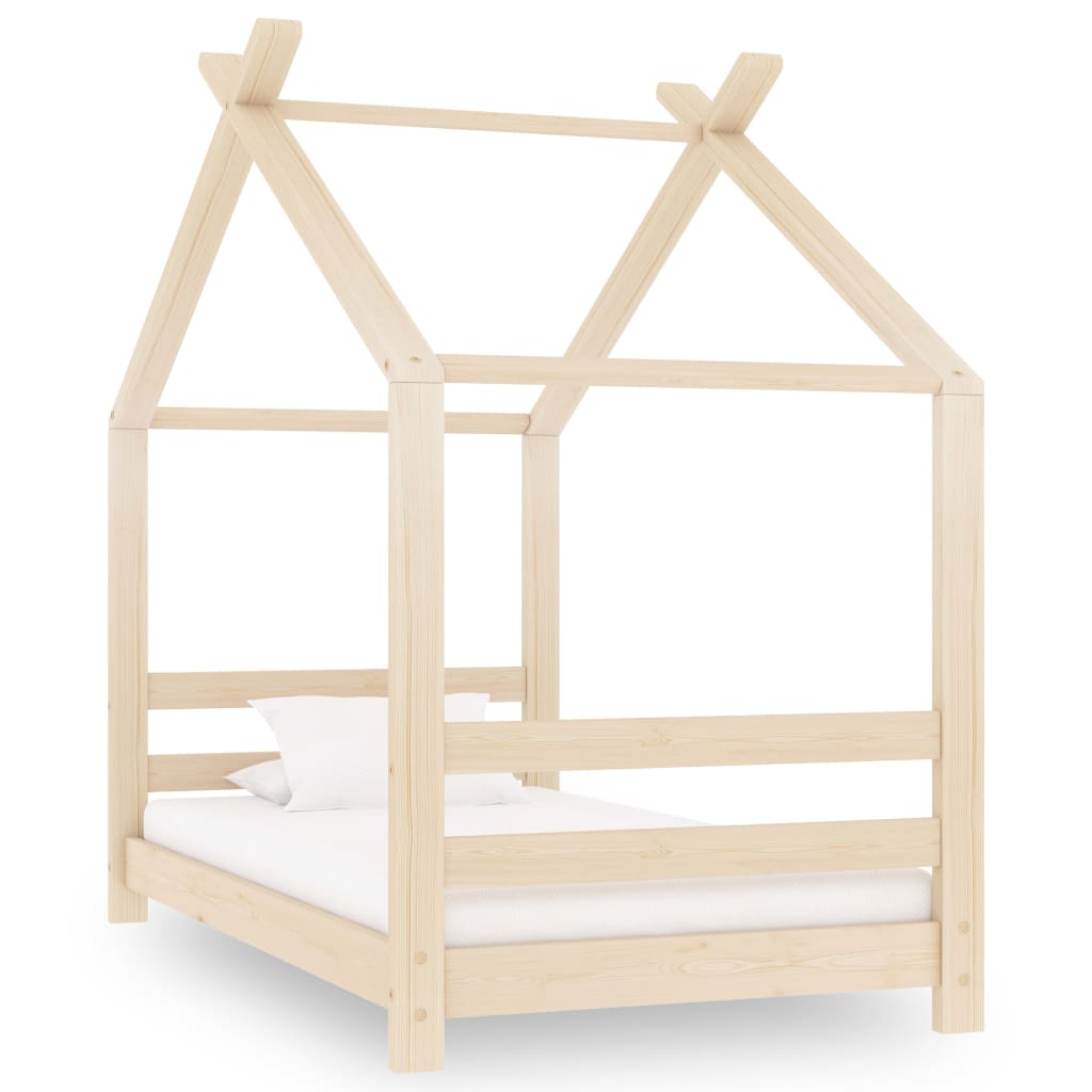 Okvir za dječji krevet od masivne borovine 70 x 140 cm Kreveti za djecu i bebe Naručite namještaj na deko.hr