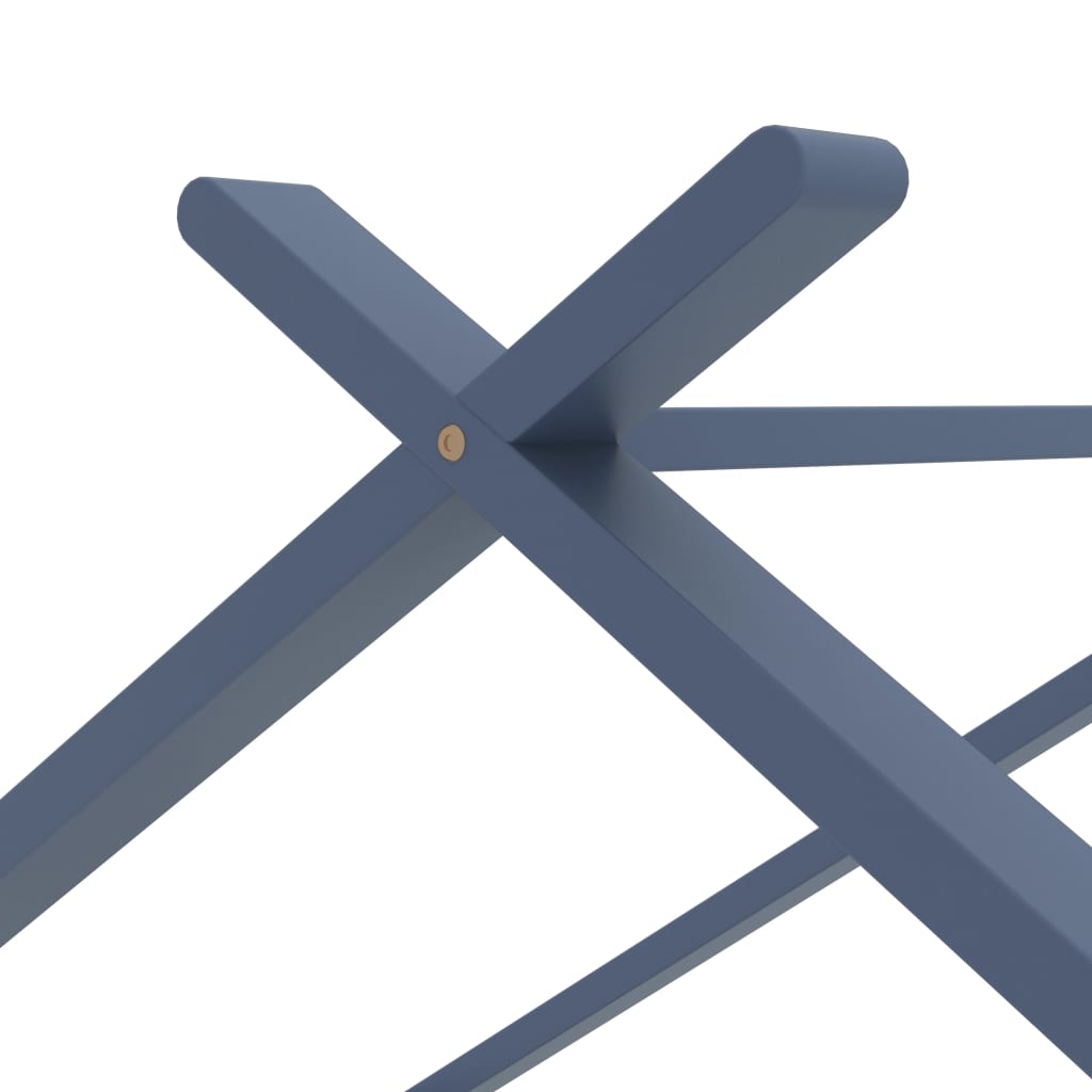 Alternativ bild 2 för VidaXl Barnsäng Grå Massiv Furu 90X200 Cm