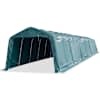 vidaXL eemaldatav loomatelk, PVC 550 g/m&sup2;, 3,3 x 16 m, tumeroheline