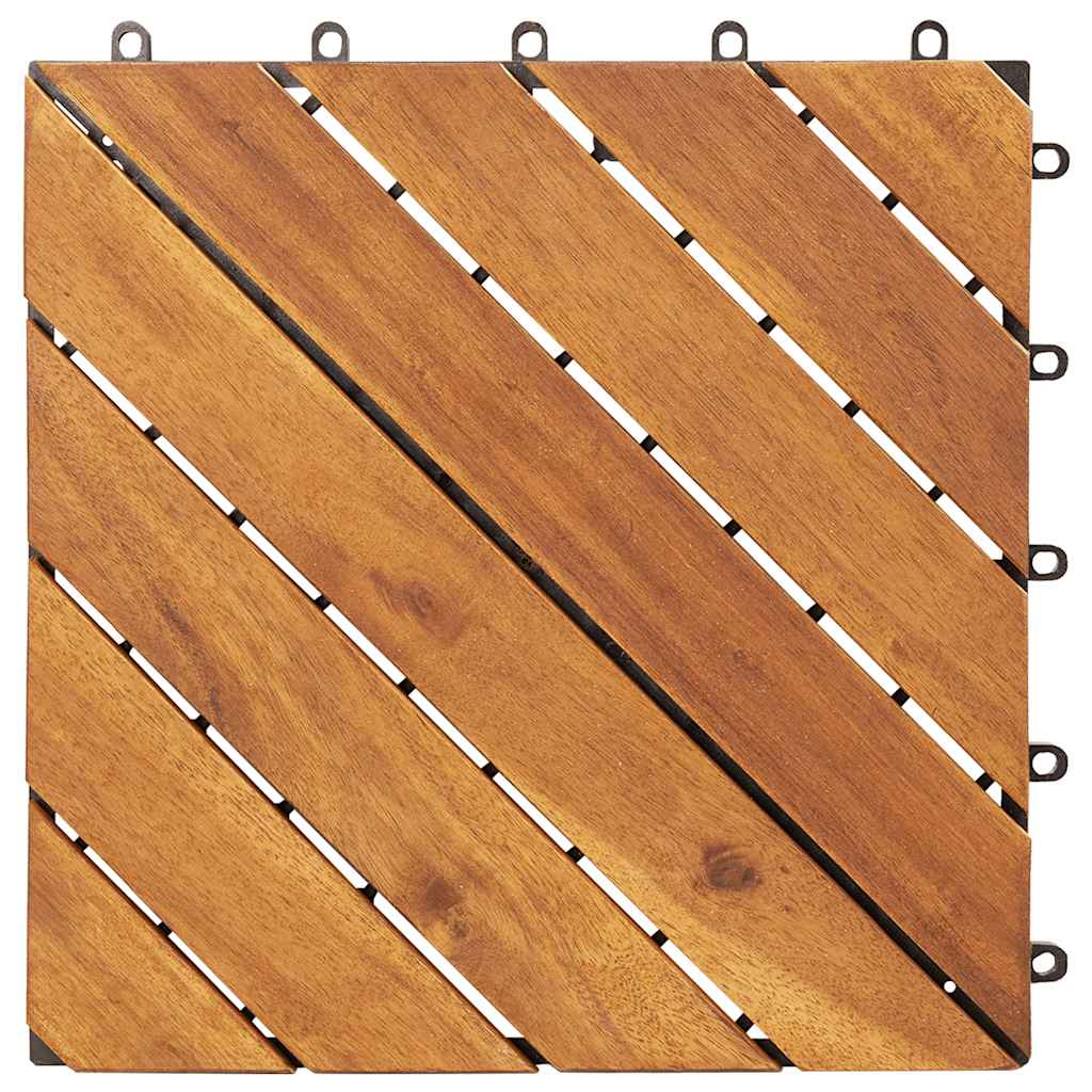 Patio Tile Deck Tile Outdoor Interlocking Flooring Tile for Decorative vidaXL - Picture 42 of 48