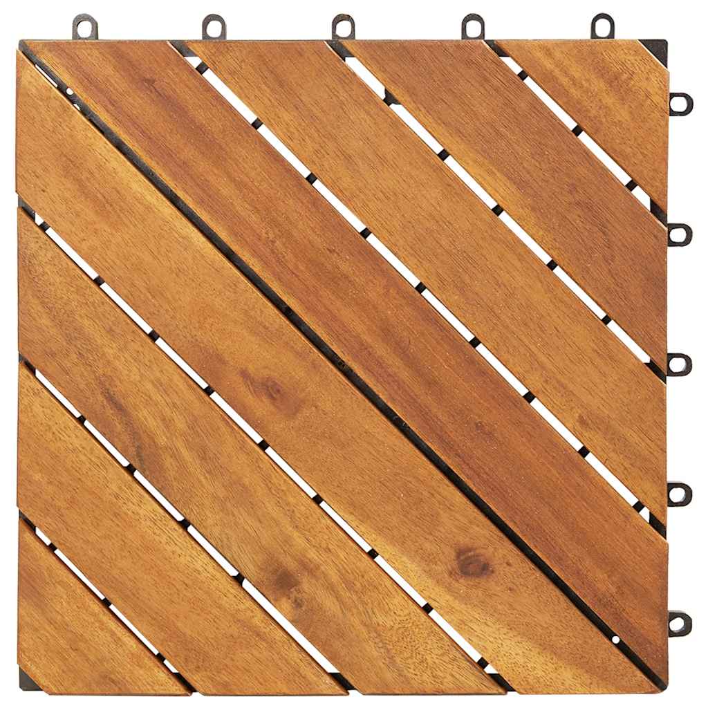 Patio Tile Deck Tile Outdoor Interlocking Flooring Tile for Decorative vidaXL - Picture 43 of 48