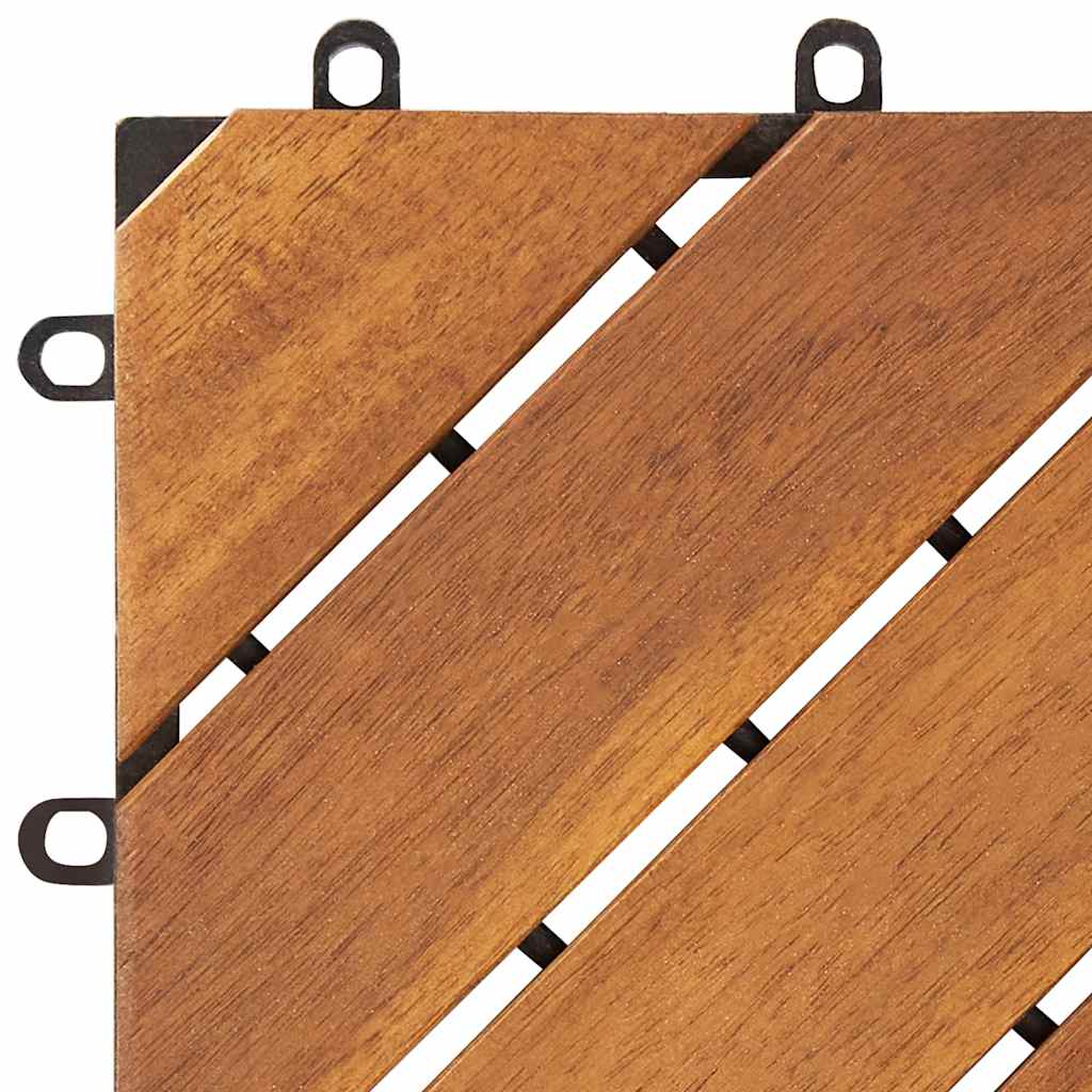 Patio Tile Deck Tile Outdoor Interlocking Flooring Tile for Decorative vidaXL - Picture 44 of 48