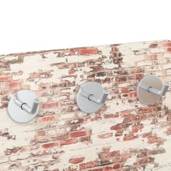 VidaXL Kunststoff Gartenzaun 41-teilig 10m - Rasenzaun In Steinoptik Grau