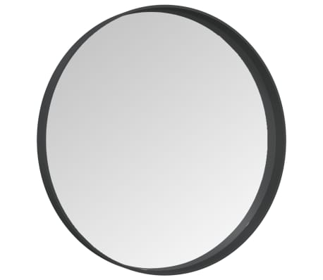 vidaXL Seinäpeili musta 40 cm