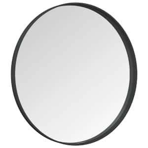 Nástěnné zrcadlo černé 60 cm - obrázek 3