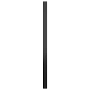 Nástěnné zrcadlo černé 60 cm - obrázek 4