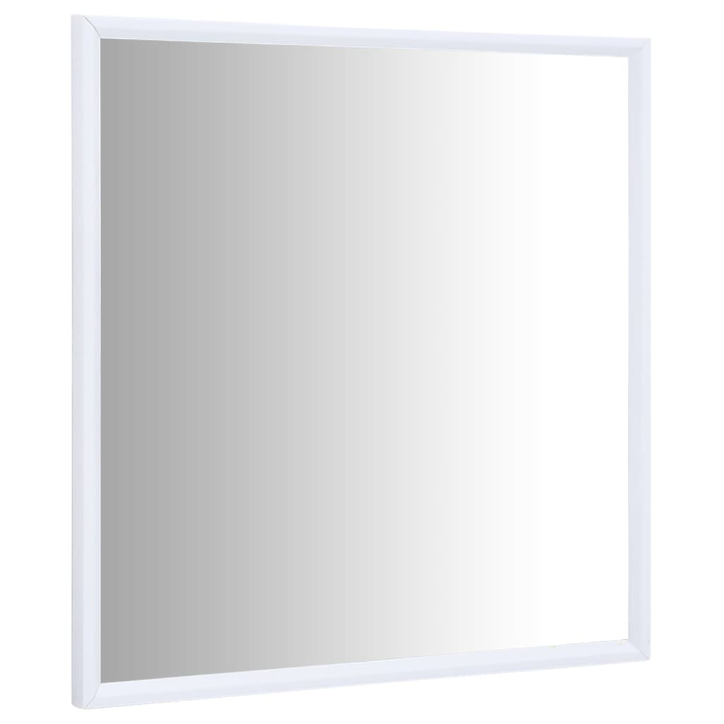 vidaXL Mirror White 40x40 cm