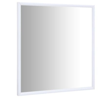 vidaXL Mirror White 40x40 cm