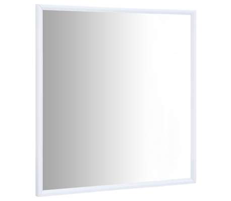 vidaXL ミラー 50x50cm ホワイト