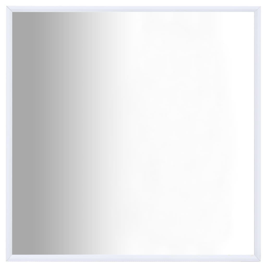 vidaXL Oglindă, alb, 60×60 cm vidaXL