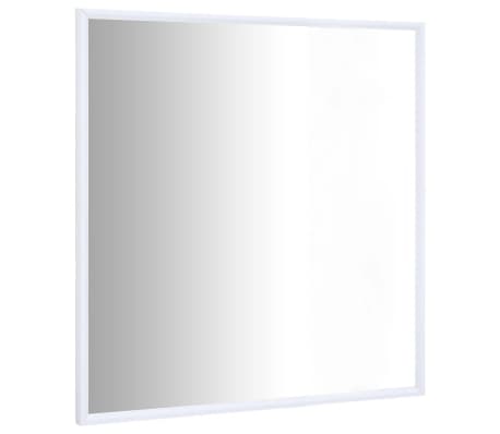 vidaXL Speil hvit 60x60 cm
