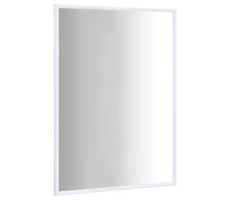vidaXL Mirror White 70x50 cm
