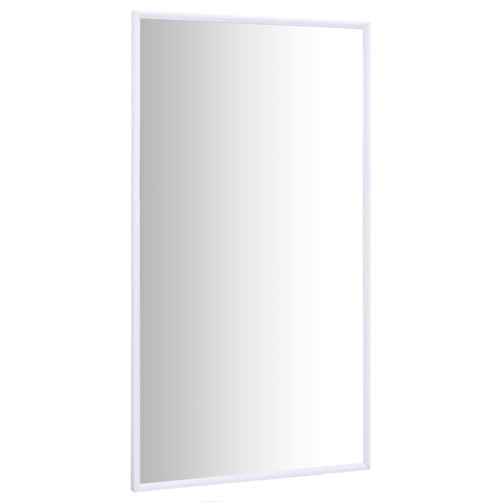 vidaXL Mirror White 100x60 cm