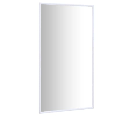 vidaXL Mirror White 100x60 cm