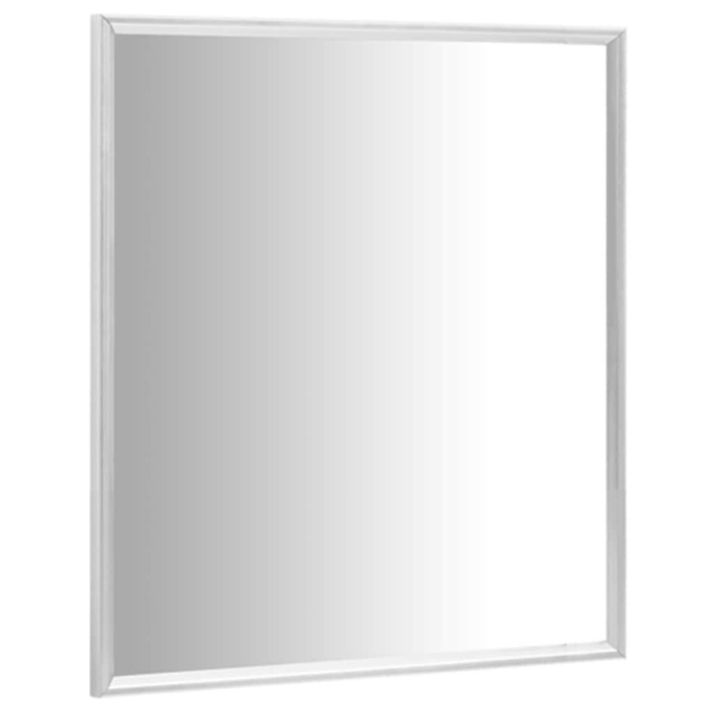 vidaXL Spiegel 60x60 cm zilverkleurig afbeelding