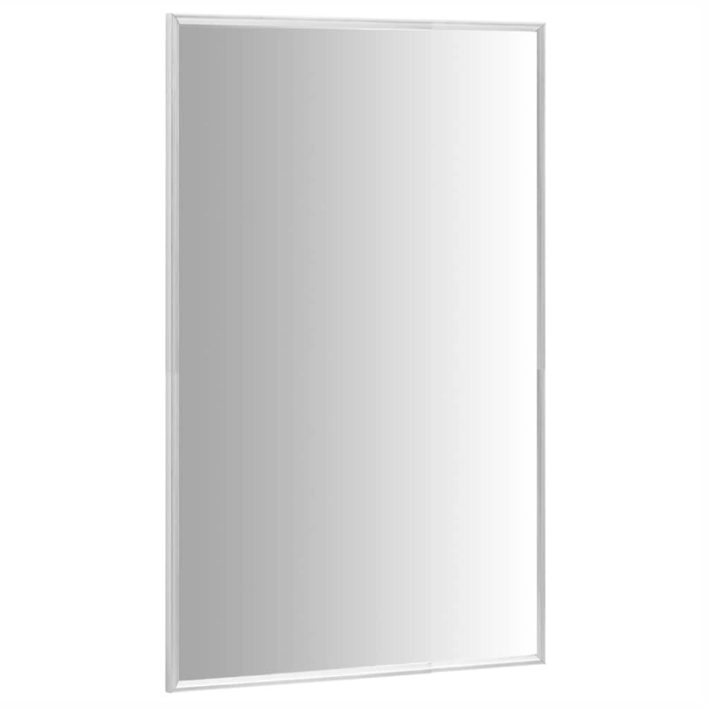 Thumbnail - vidaXL Spiegel Silbern 80x60 cm