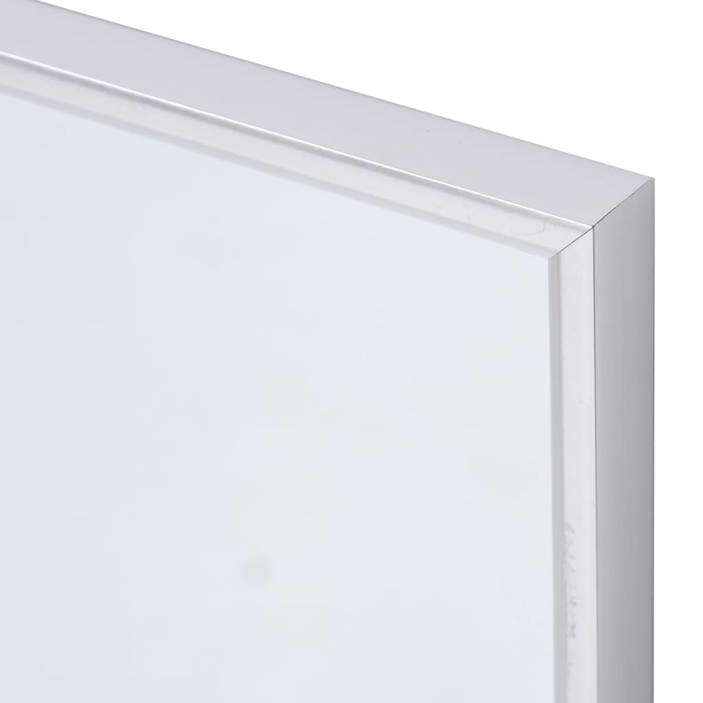 vidaXL Oglindă, argintiu, 100x60 cm