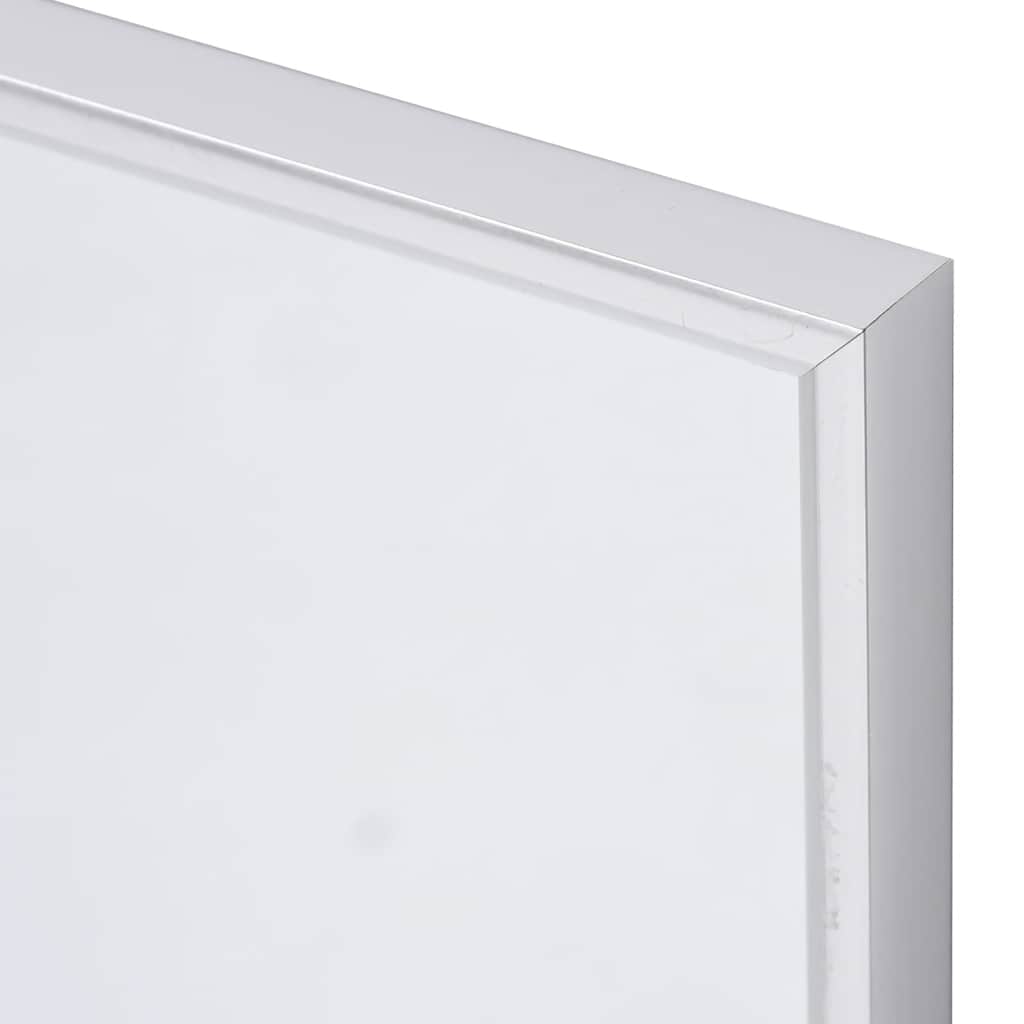 vidaXL Spiegel 100x60 cm zilverkleurig afbeelding