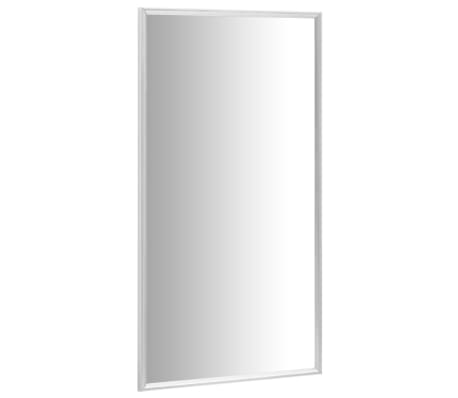 vidaXL Speil sølv 120x60 cm