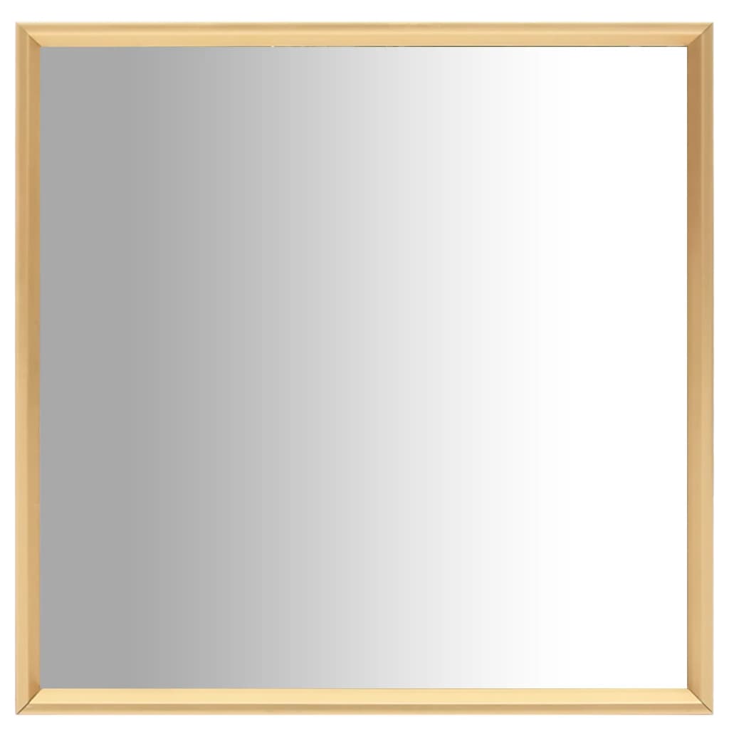 vidaXL OglindÄƒ, auriu, 40×40 cm