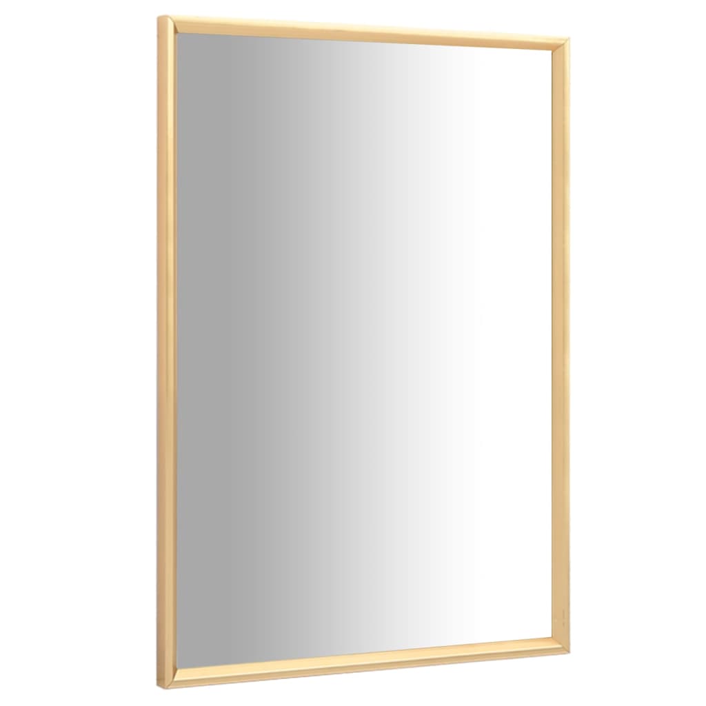 vidaXL Mirror Gold 60x40 cm