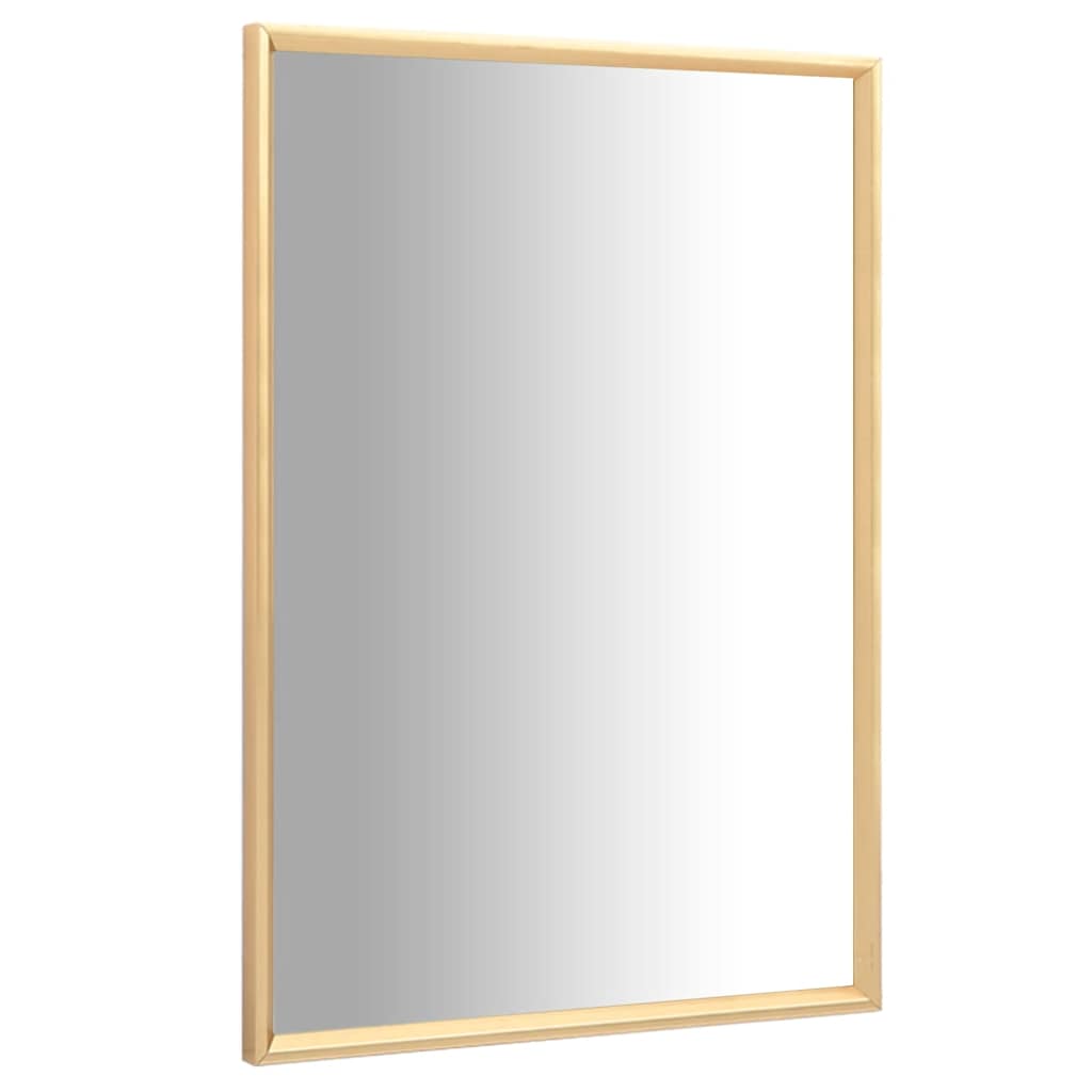 vidaXL Spiegel 60x40 cm goudkleurig afbeelding