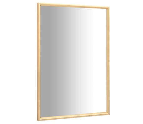 vidaXL Mirror Gold 60x40 cm