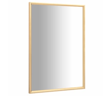 vidaXL Mirror Gold 60x40 cm