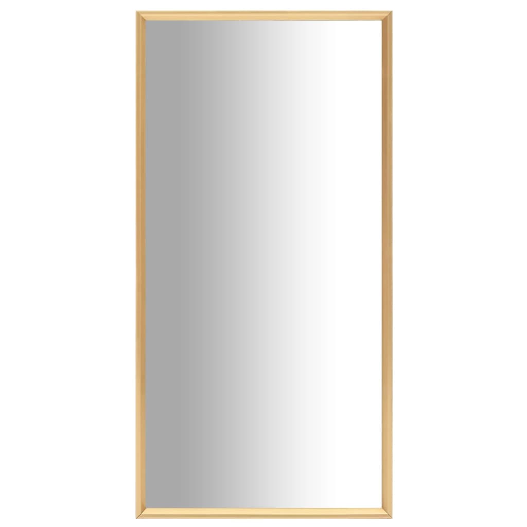 vidaXL Oglindă, auriu, 120×60 cm 120x60 imagine noua
