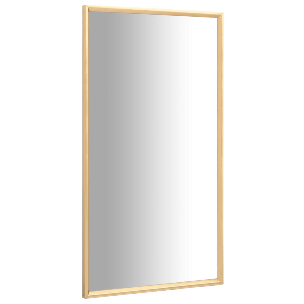 vidaXL Spiegel Golden 120x60 cm