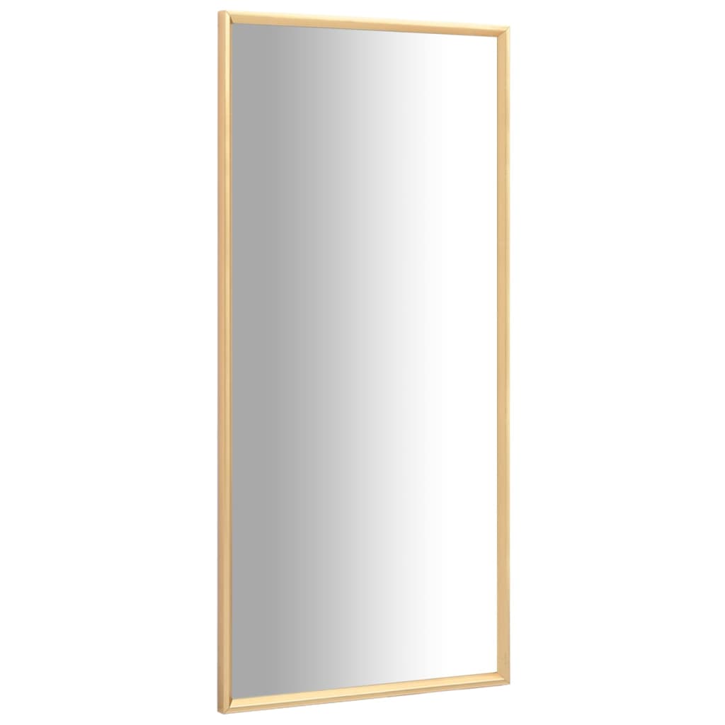 vidaXL Ogledalo zlato 140x60 cm