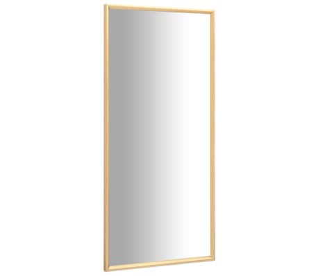 vidaXL Mirror Gold 140x60 cm