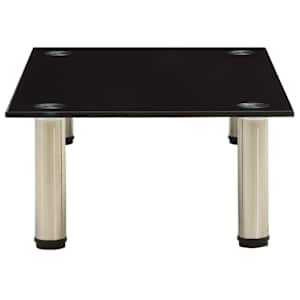 322761 vidaXL TV Stand Black 60x35x17 cm Tempered Glass - obrázek 3