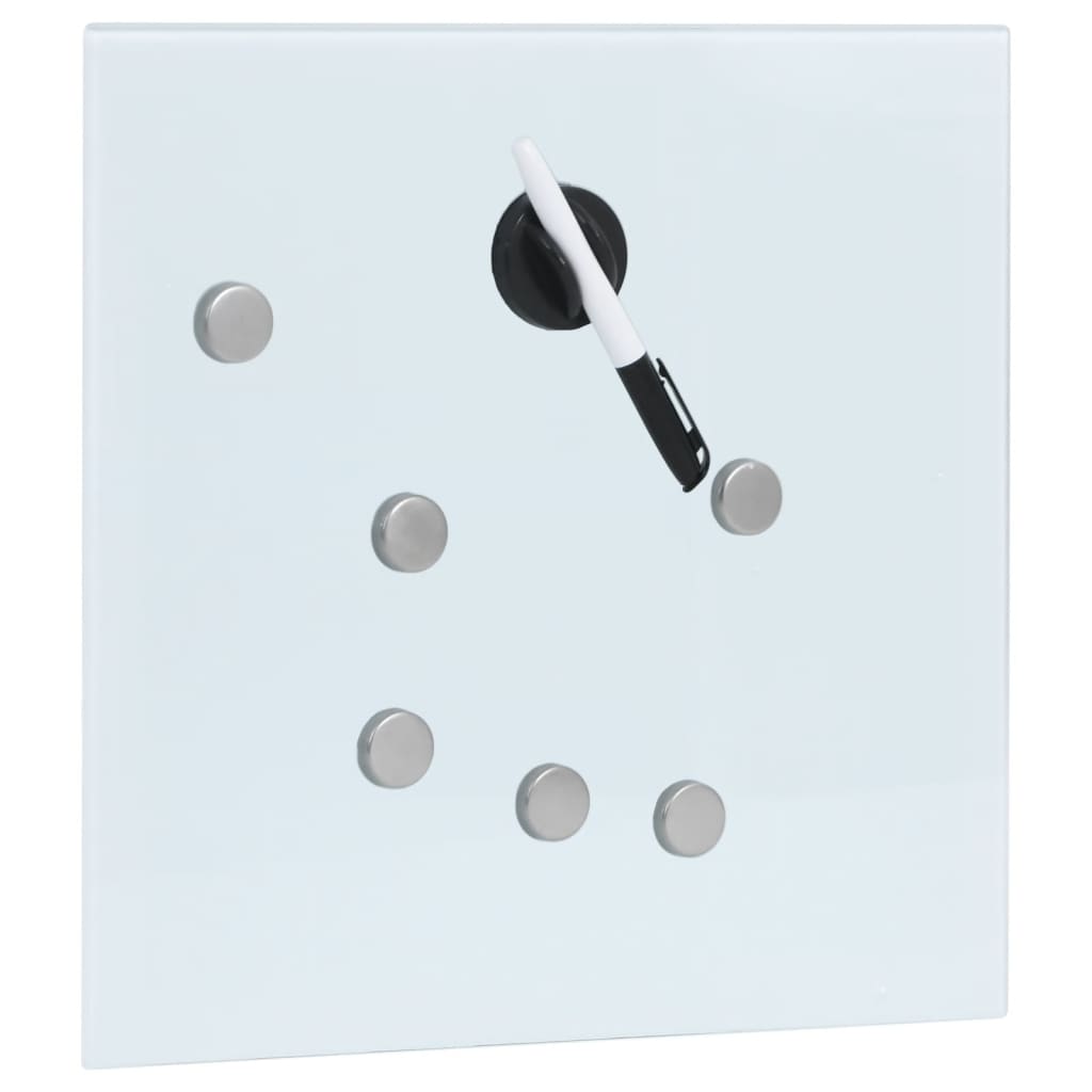 Fehér kulcsszekrény mágneses lappal 35 x 35 x 5,5 cm 