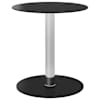vidaXL kohvilaud, must, 40 cm, karastatud klaas