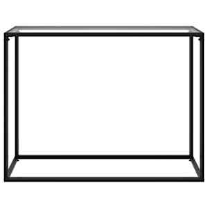 Konzolový stolek průhledný 100 x 35 x 75 cm tvrzené sklo - obrázek 2