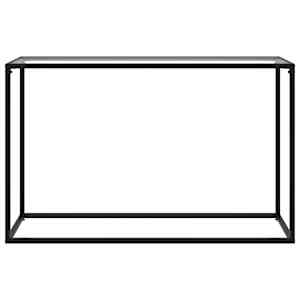 Konzolový stolek průhledný 120 x 35 x 75 cm tvrzené sklo - obrázek 2