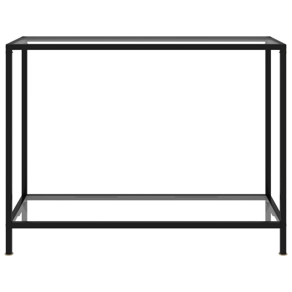 Vidaxl Masa Consola, Transparent, 100 X 35 X 75 Cm, Sticla Securizata