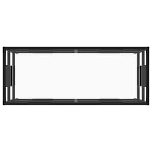 TV stolek černý s tvrzeným sklem 100 x 40 x 40 cm - obrázek 4