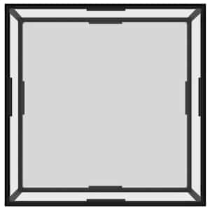 Konferenční stolek průhledný 80 x 80 x 35 cm tvrzené sklo - obrázek 3