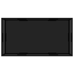 322903 vidaXL Coffee Table Black 120x60x35 cm Tempered Glass - obrázek 3