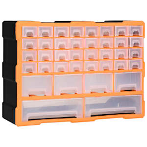 Organizator s 38 predali 52x16x37,5 cm