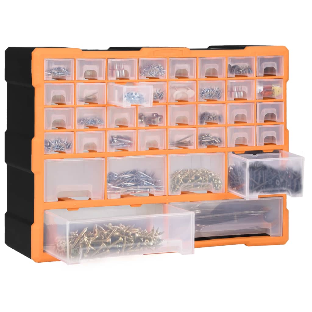 Organizator cu 40 de sertare, 52 x 16 x 37,5 cm