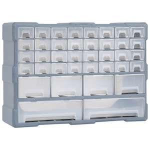 vidaXL mitme sahtliga organiseerija 38 sahtliga 52 x 16 x 37,5 cm