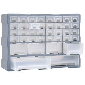 Organizér se 38 zásuvkami 52 x 16 x 37,5 cm - obrázek 2